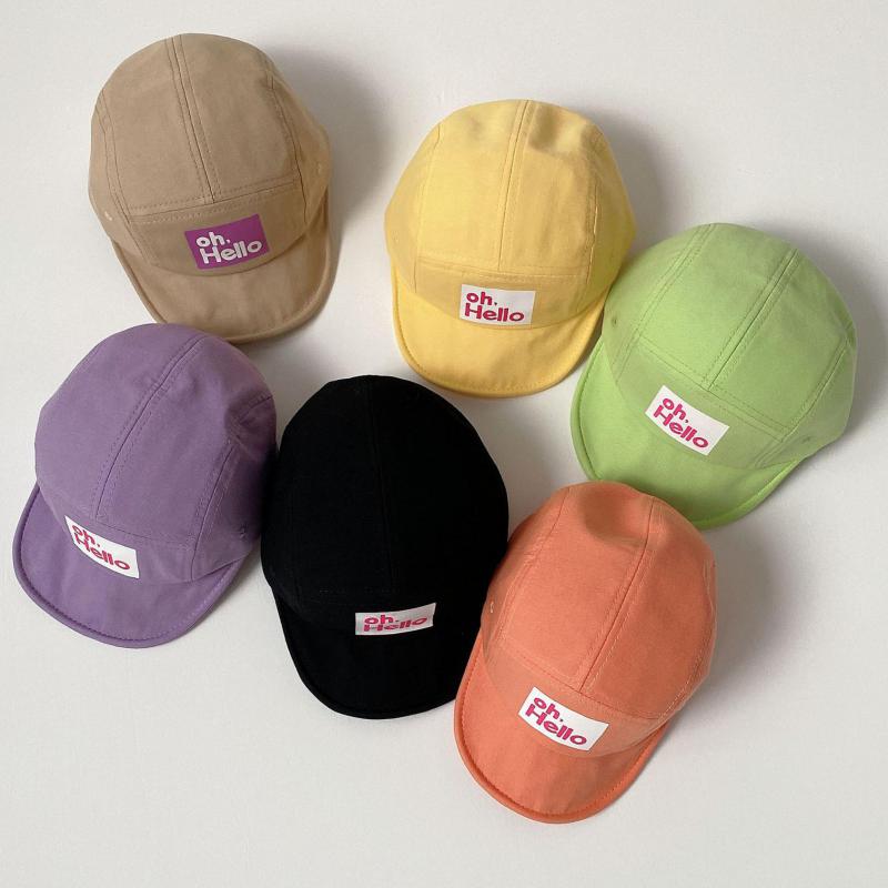 Oh.Hello Print Candy Color Baseball Hat
