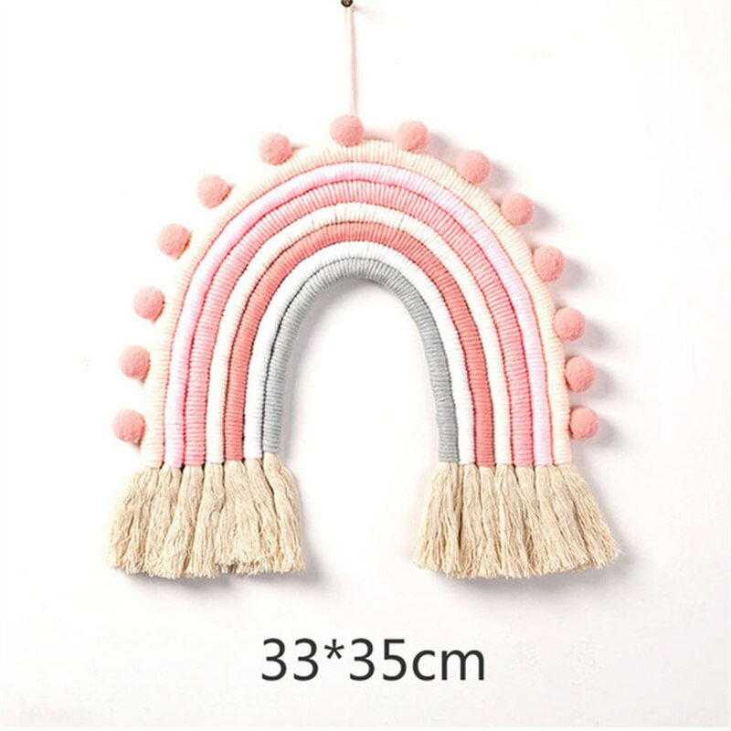 Wall Hanging Rainbow Rope