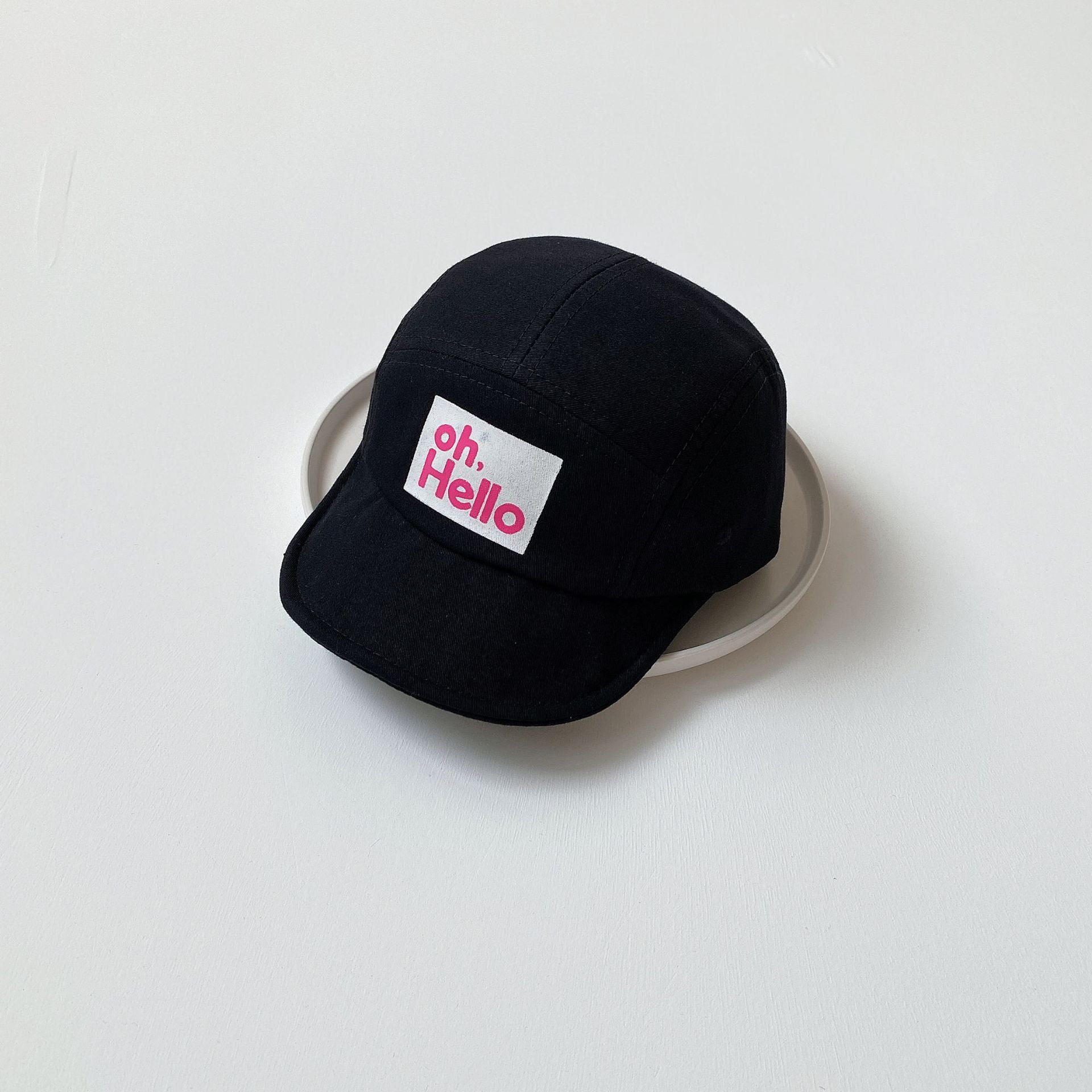 Oh.Hello Print Candy Color Baseball Hat