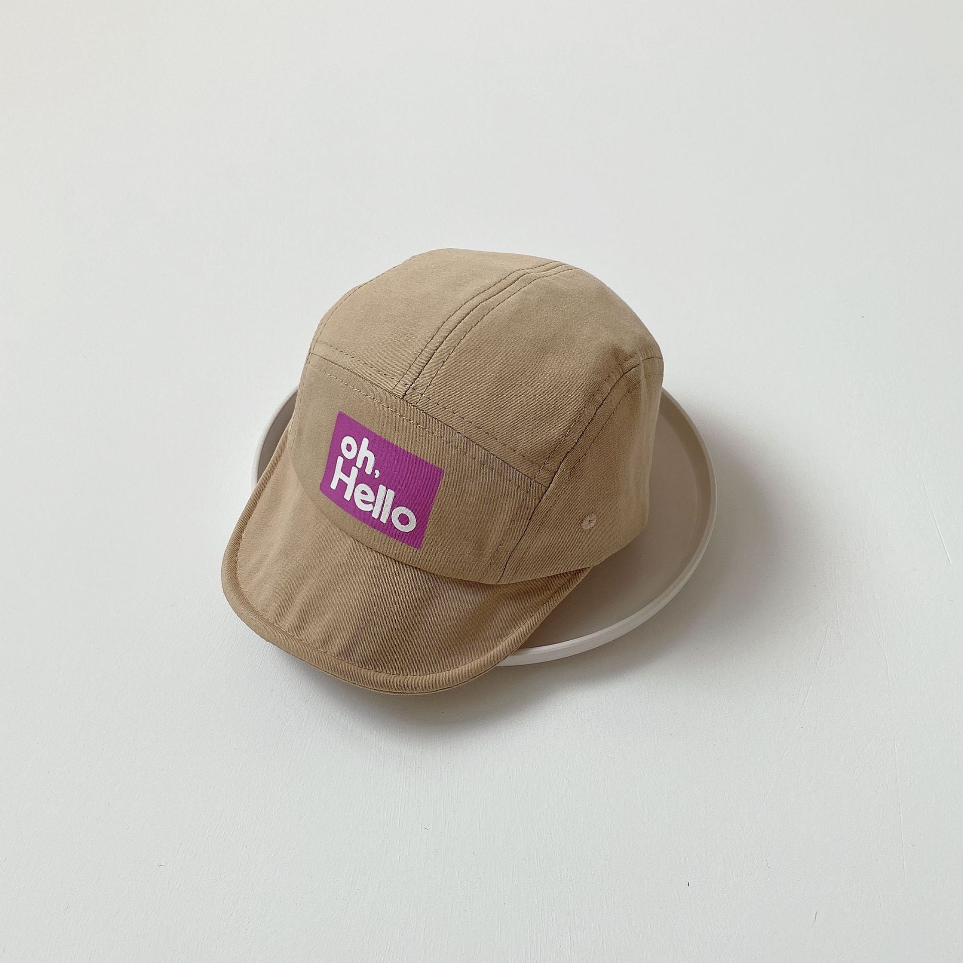 Oh.Hello Print Candy Color Baseball Hat