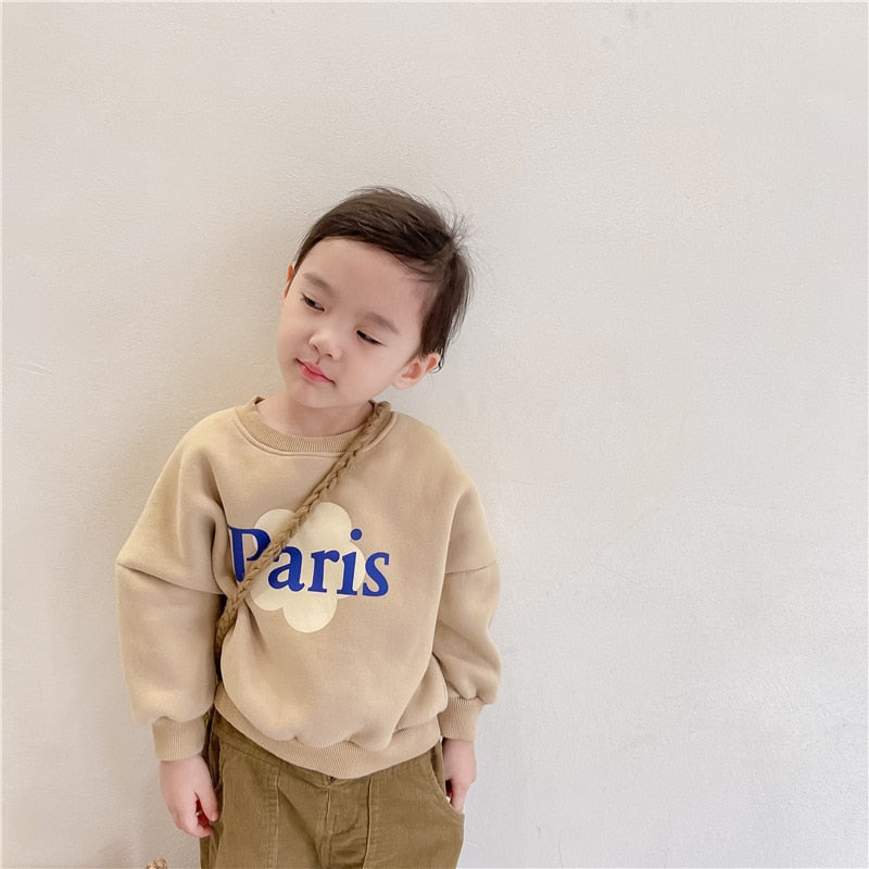 PARIS Print Casual Pullover