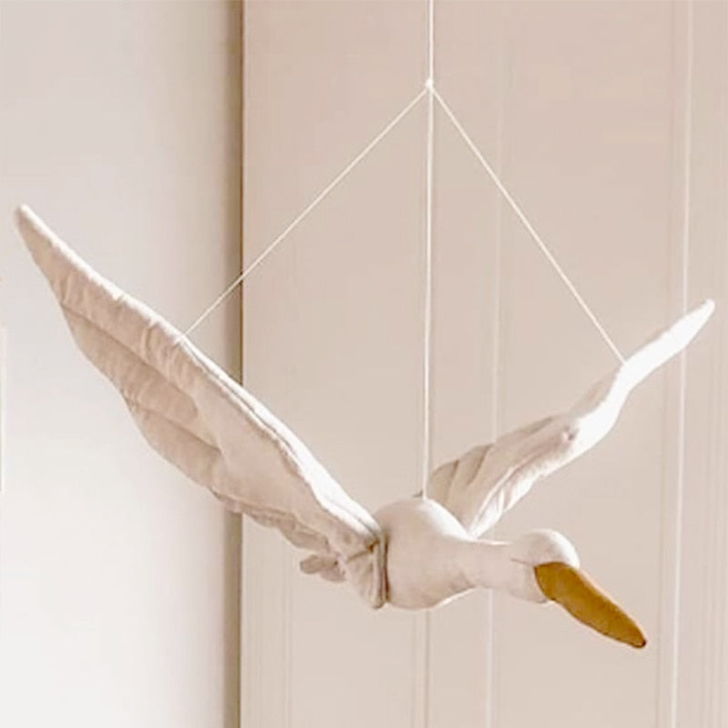 Wall Hanging Swan Stuffed Doll