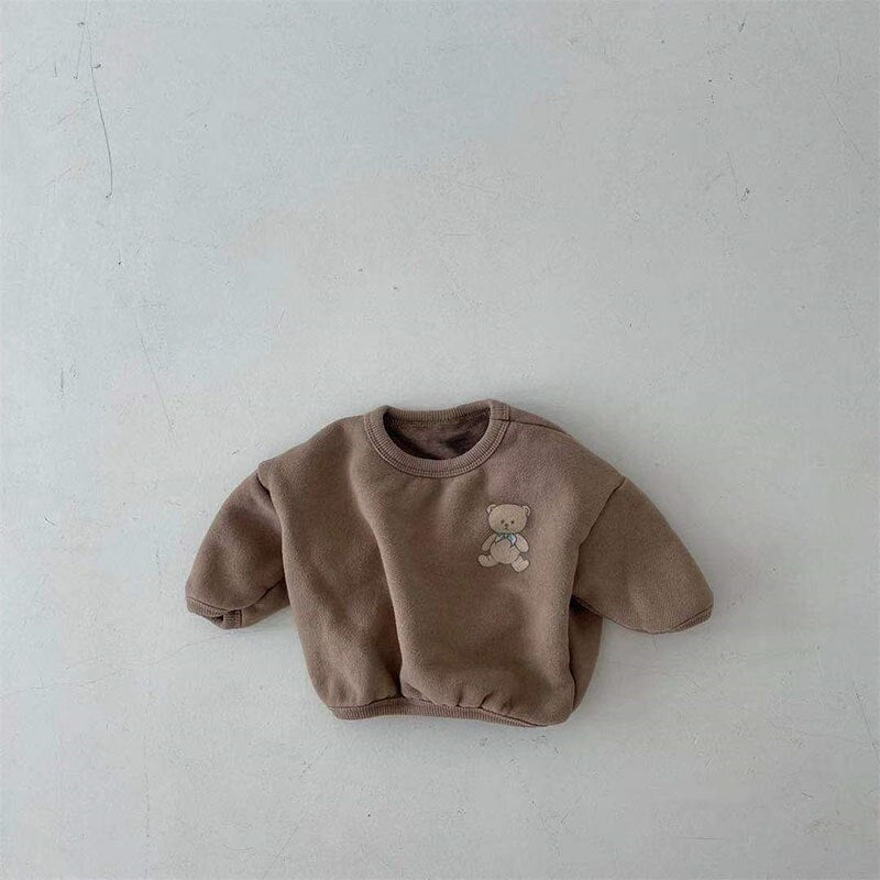 Bear Simple Loose Sweatshirt