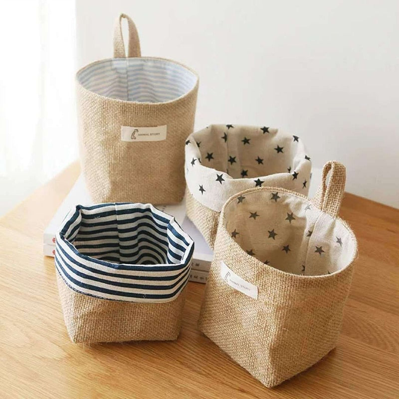 Nordic Style Hanging Wall Storage Basket