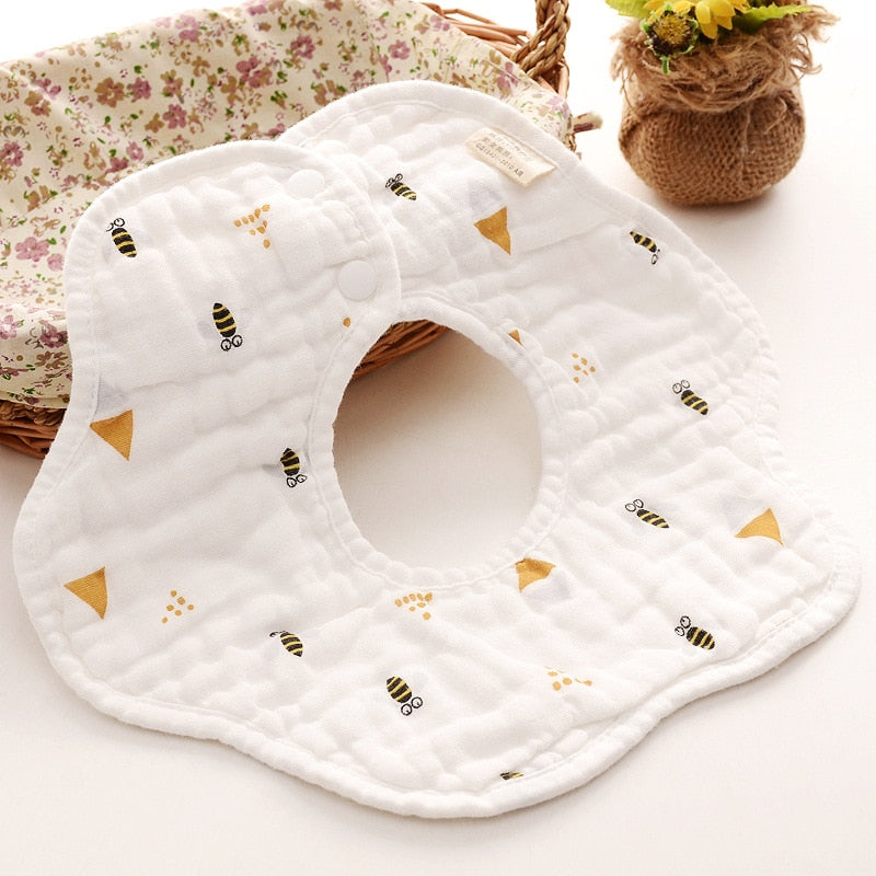 Cute Pattern 360 Degree Rotation Bibs