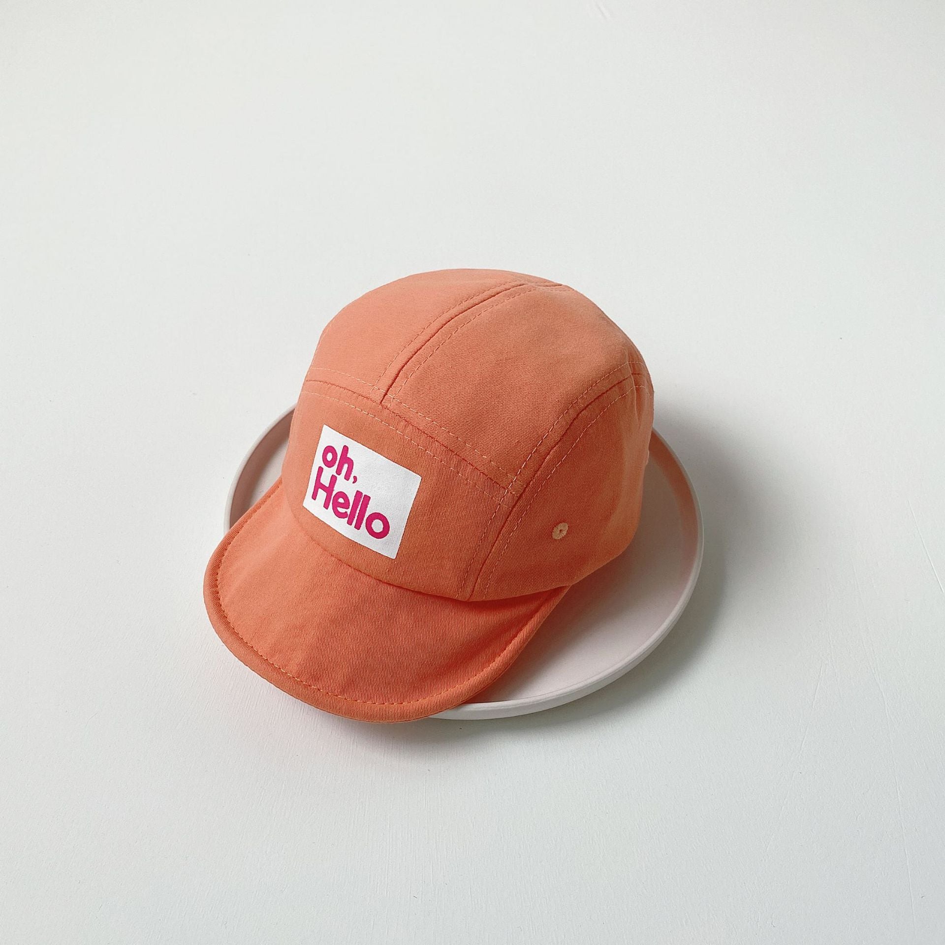 Oh.Hello Print Candy Color Baseball Hat