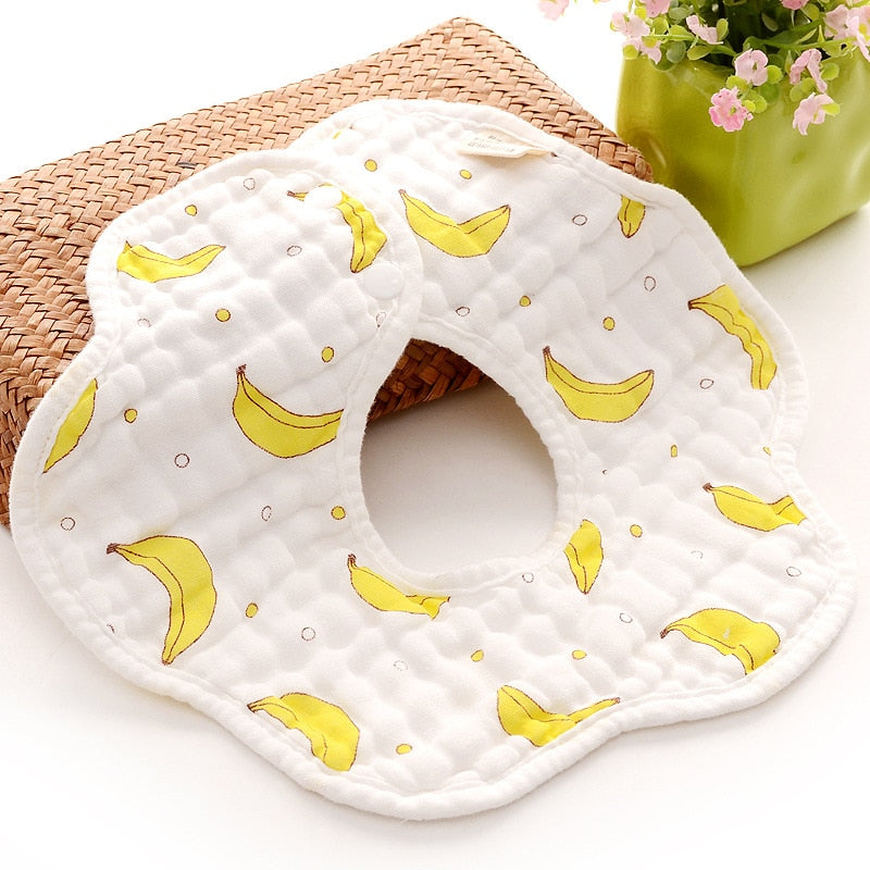 Cute Pattern 360 Degree Rotation Bibs