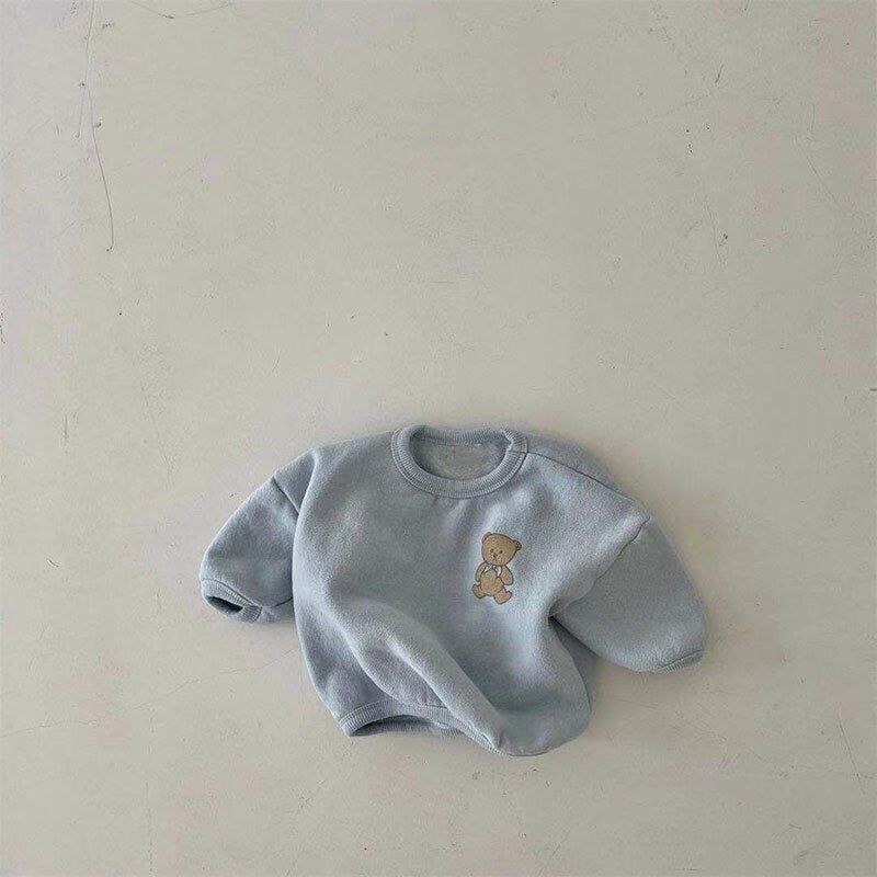 Bear Simple Loose Sweatshirt