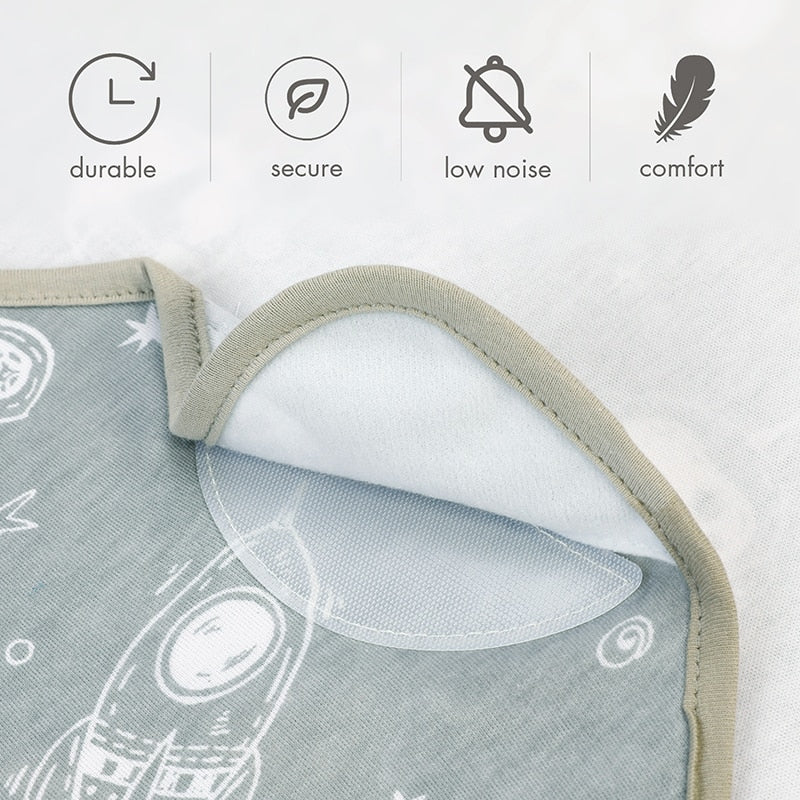 100% Organic Cotton Printed Swaddle
