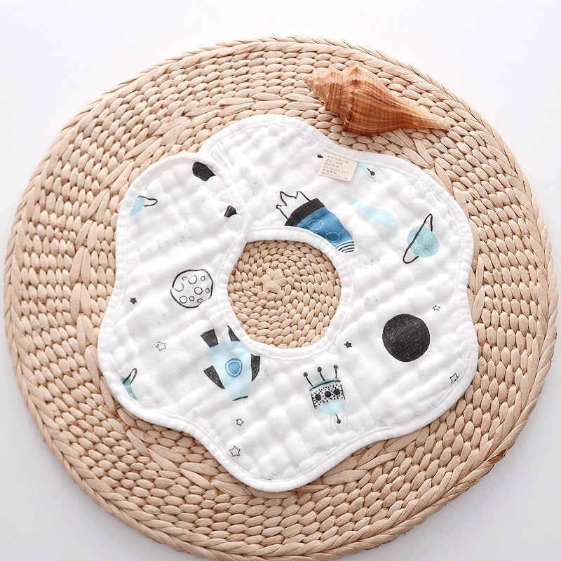 Cute Pattern 360 Degree Rotation Bibs