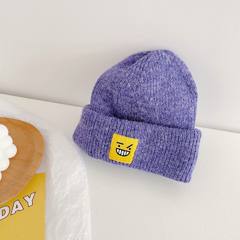 Lovely Expression Knitted Beanies