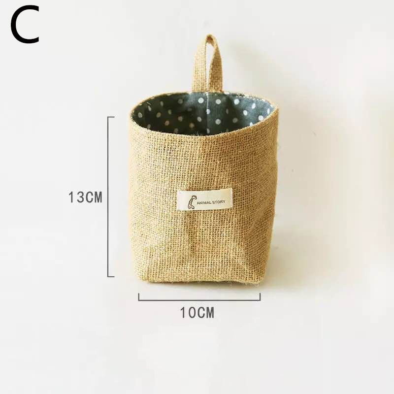 Nordic Style Hanging Wall Storage Basket