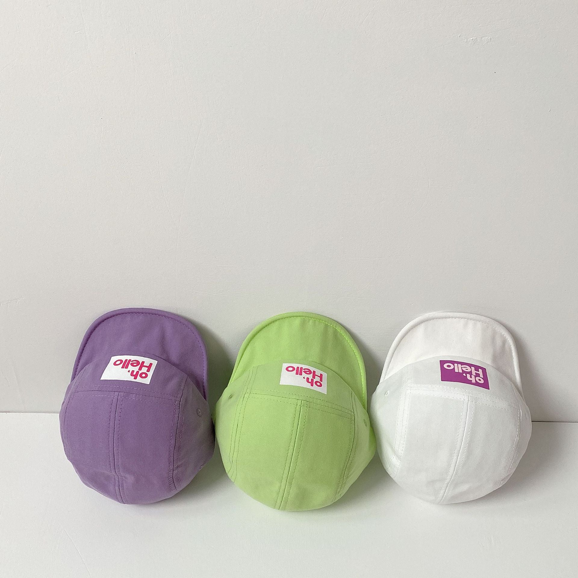 Oh.Hello Print Candy Color Baseball Hat