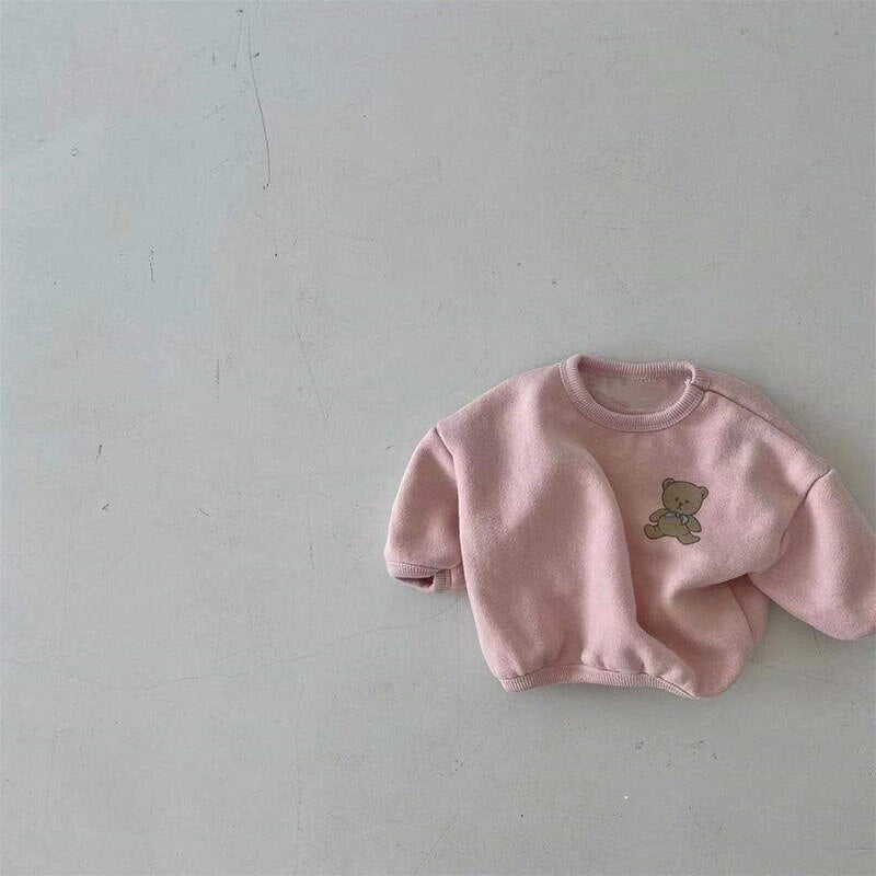 Bear Simple Loose Sweatshirt