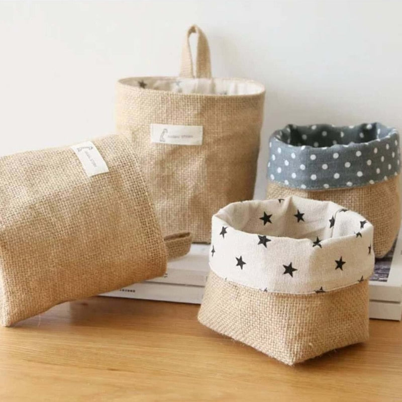 Nordic Style Hanging Wall Storage Basket