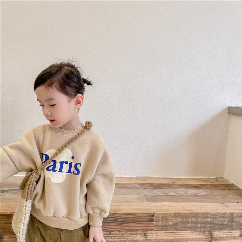 PARIS Print Casual Pullover