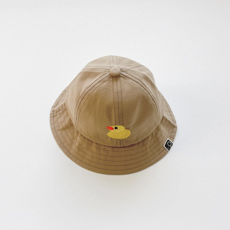 Lovely Duck Embroidered Bucket Hat