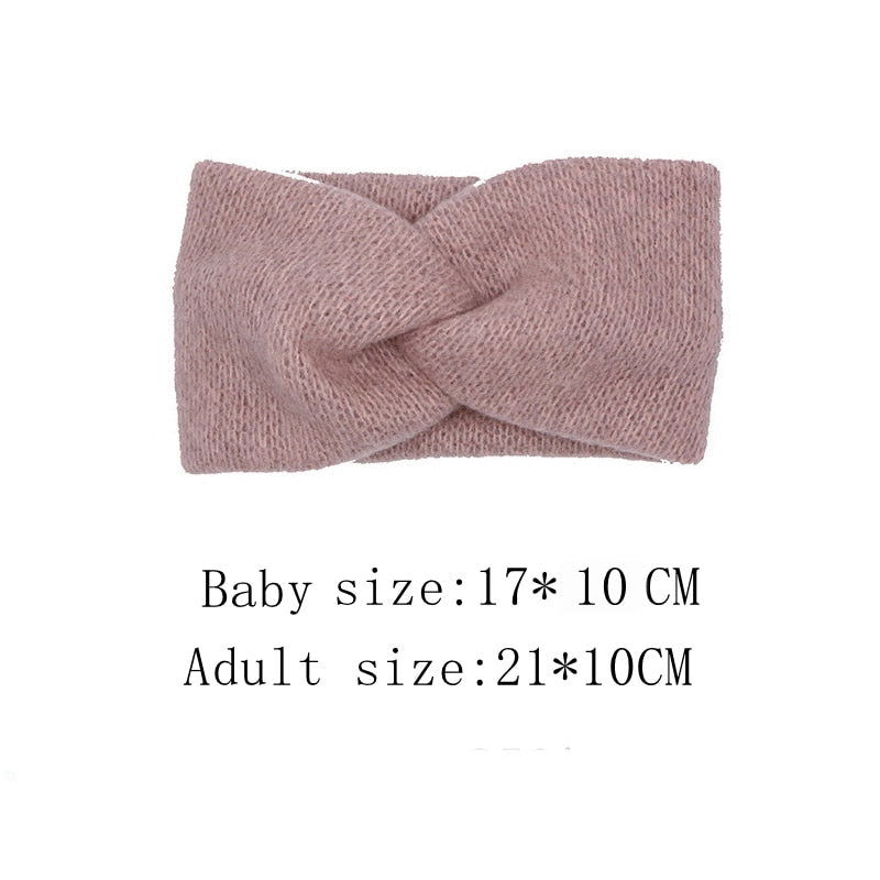 Matching Mom and Baby Twisted Hair Band