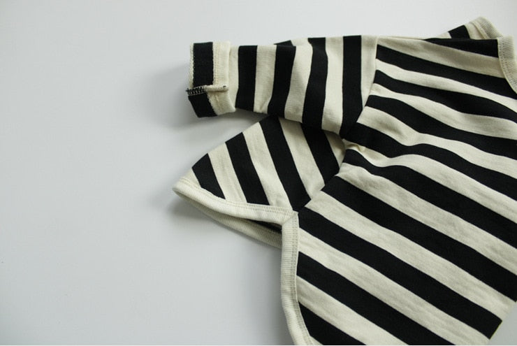 Striped Loose Long Sleeve Top