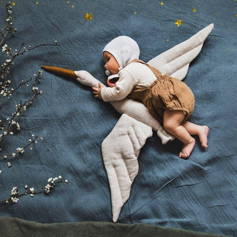 Wall Hanging Swan Stuffed Doll