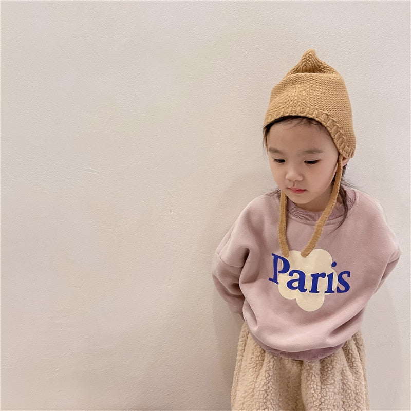 PARIS Print Casual Pullover
