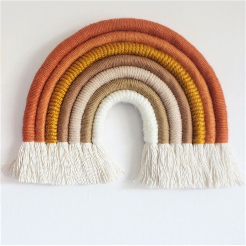 Wall Hanging Rainbow Rope