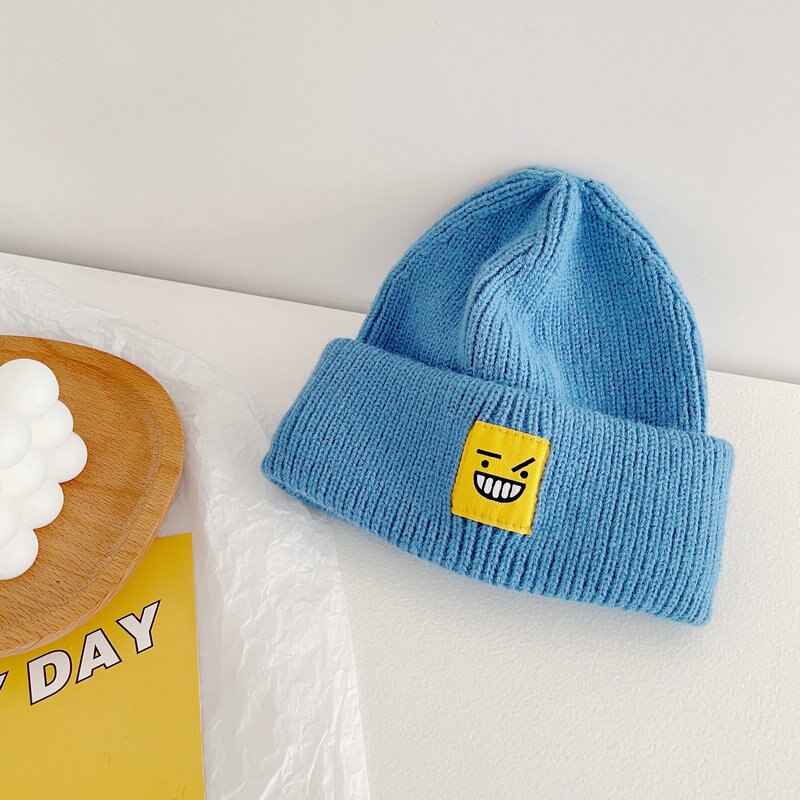 Lovely Expression Knitted Beanies