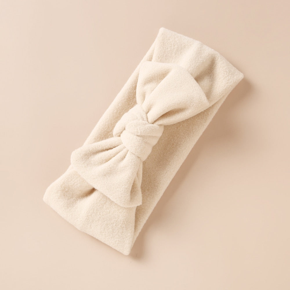 Top Knot Cashmere Thick Hairband