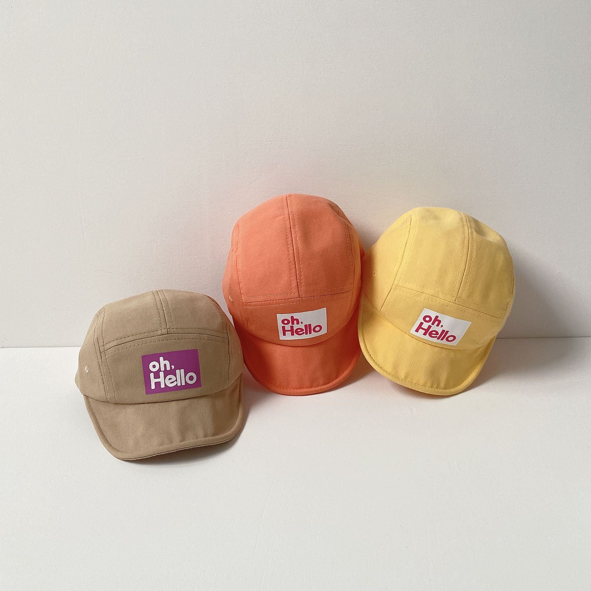 Oh.Hello Print Candy Color Baseball Hat