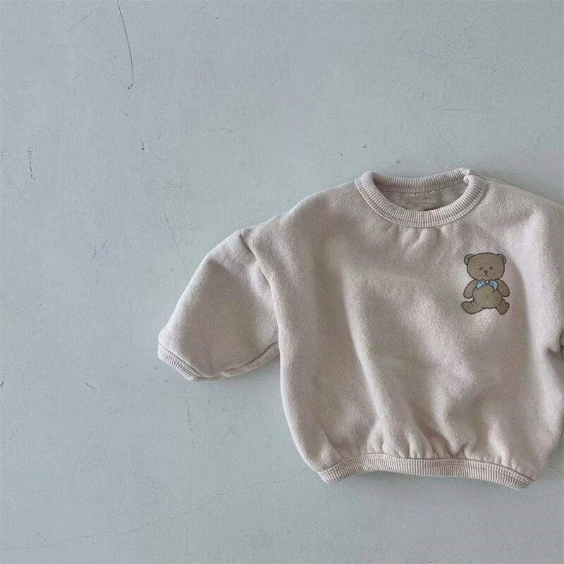 Bear Simple Loose Sweatshirt