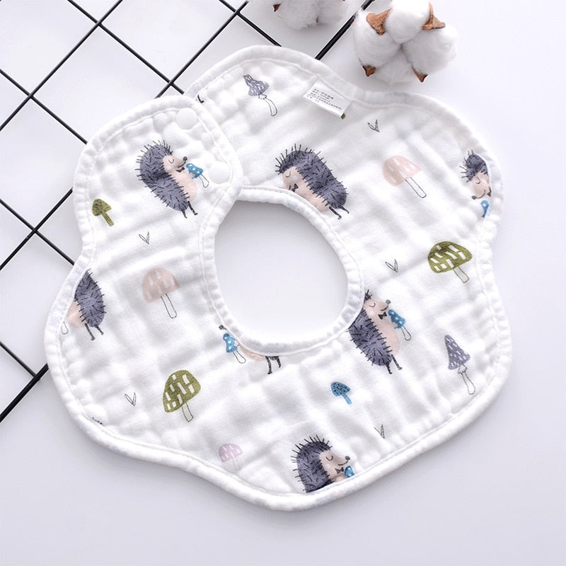 Cute Pattern 360 Degree Rotation Bibs
