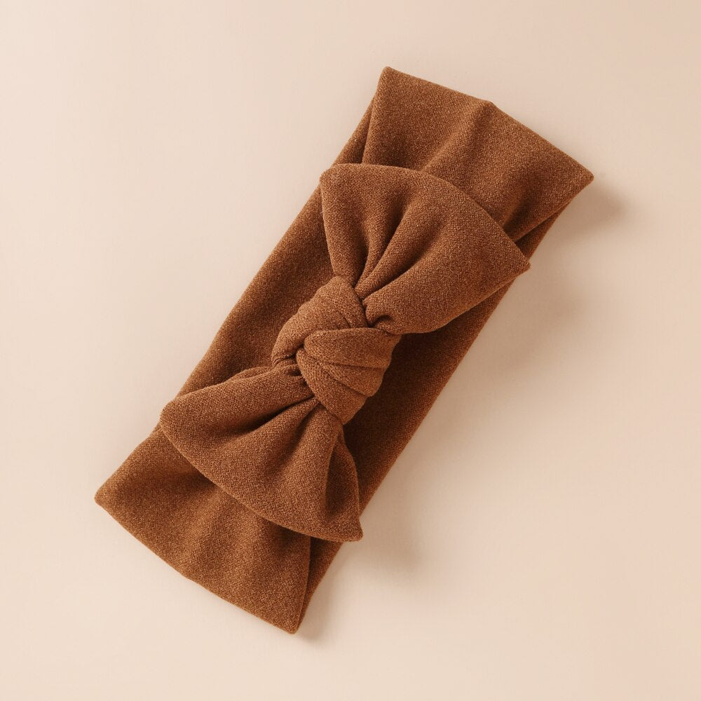 Top Knot Cashmere Thick Hairband