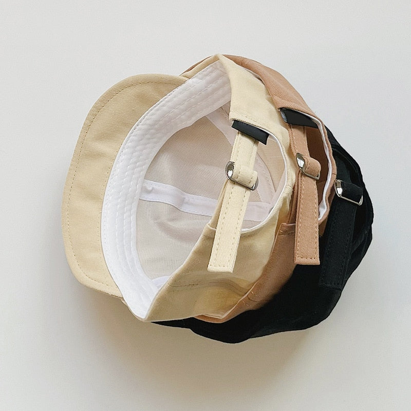 Solid Color Adjustable Baseball/Bucket Cap