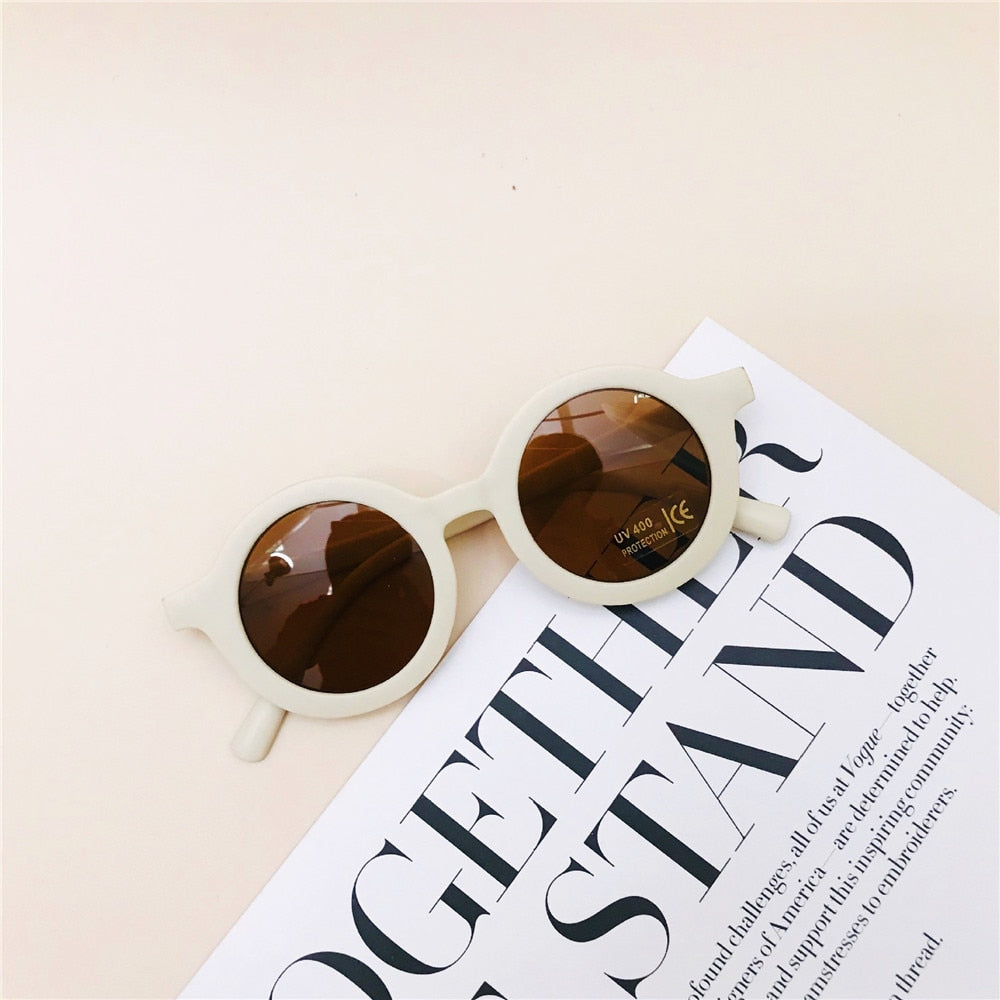 Retro Round-Shaped Sunglasses