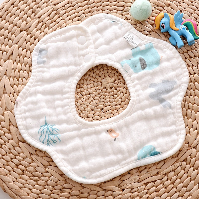 Cute Pattern 360 Degree Rotation Bibs