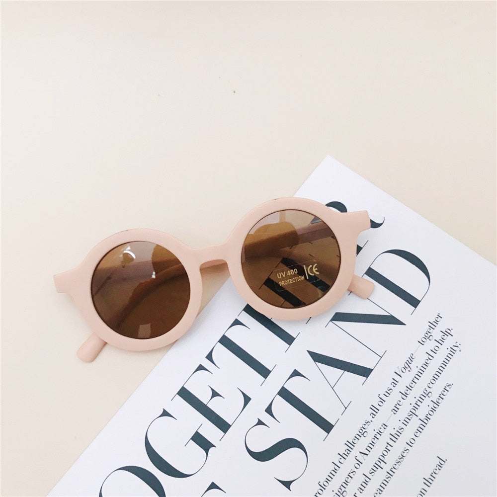 Retro Round-Shaped Sunglasses