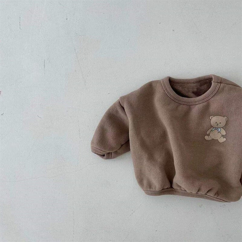 Bear Simple Loose Sweatshirt