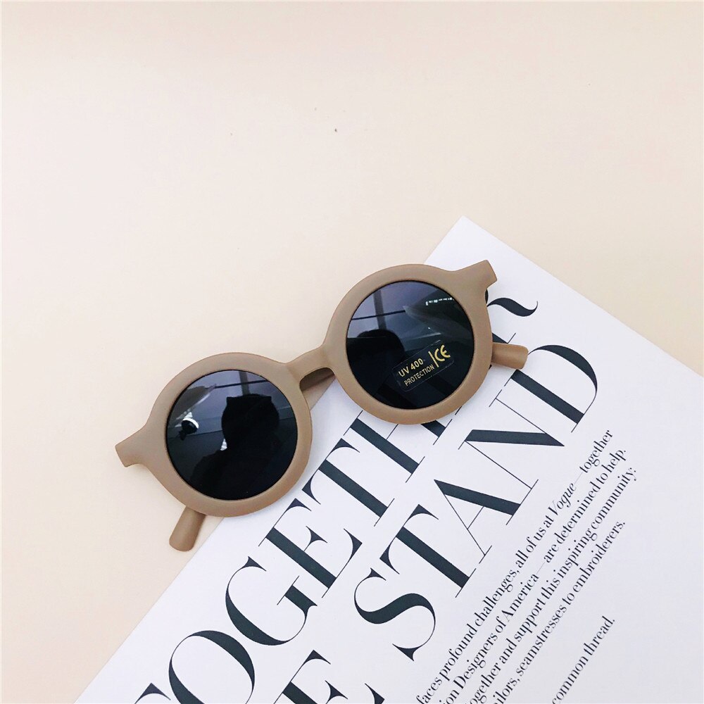 Retro Round-Shaped Sunglasses
