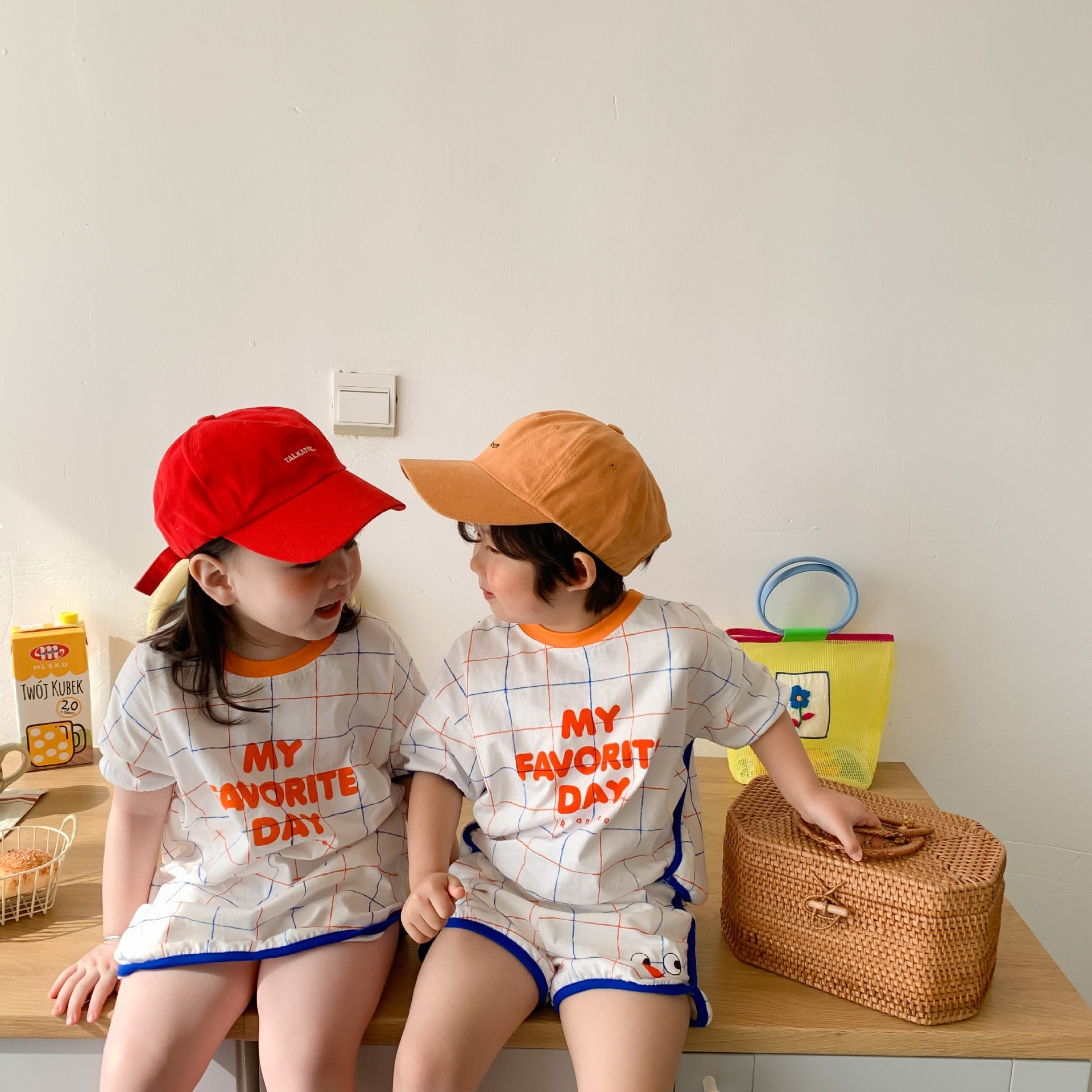 MY FAVORITE DAY Dress/T-shirt & Shorts