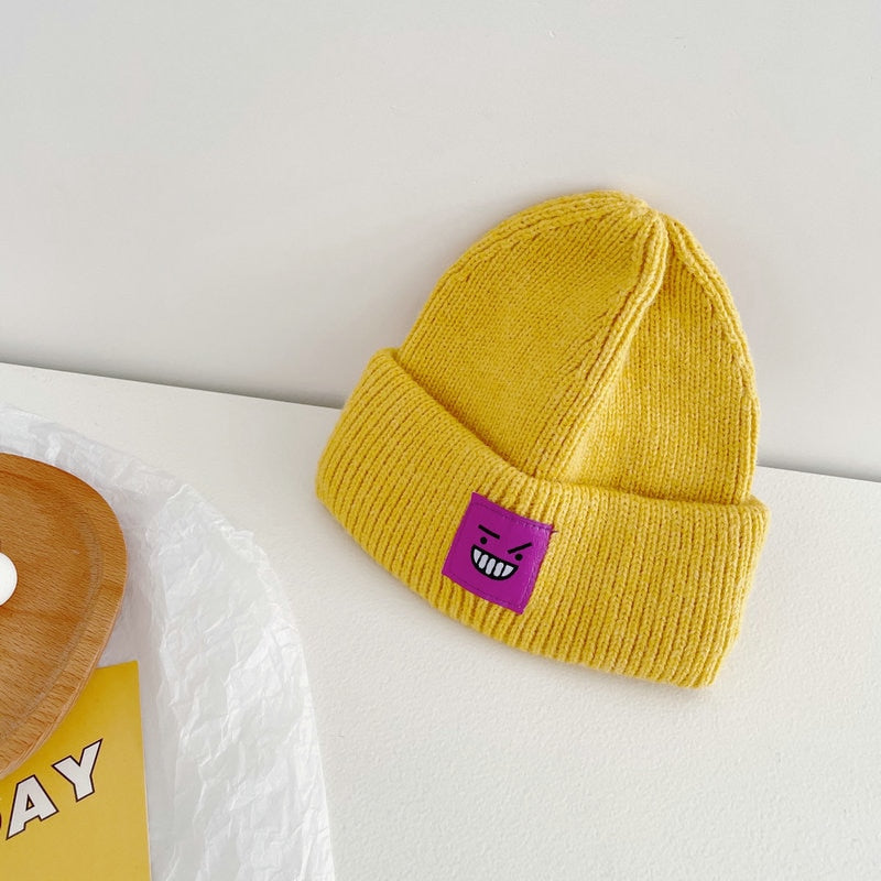Lovely Expression Knitted Beanies