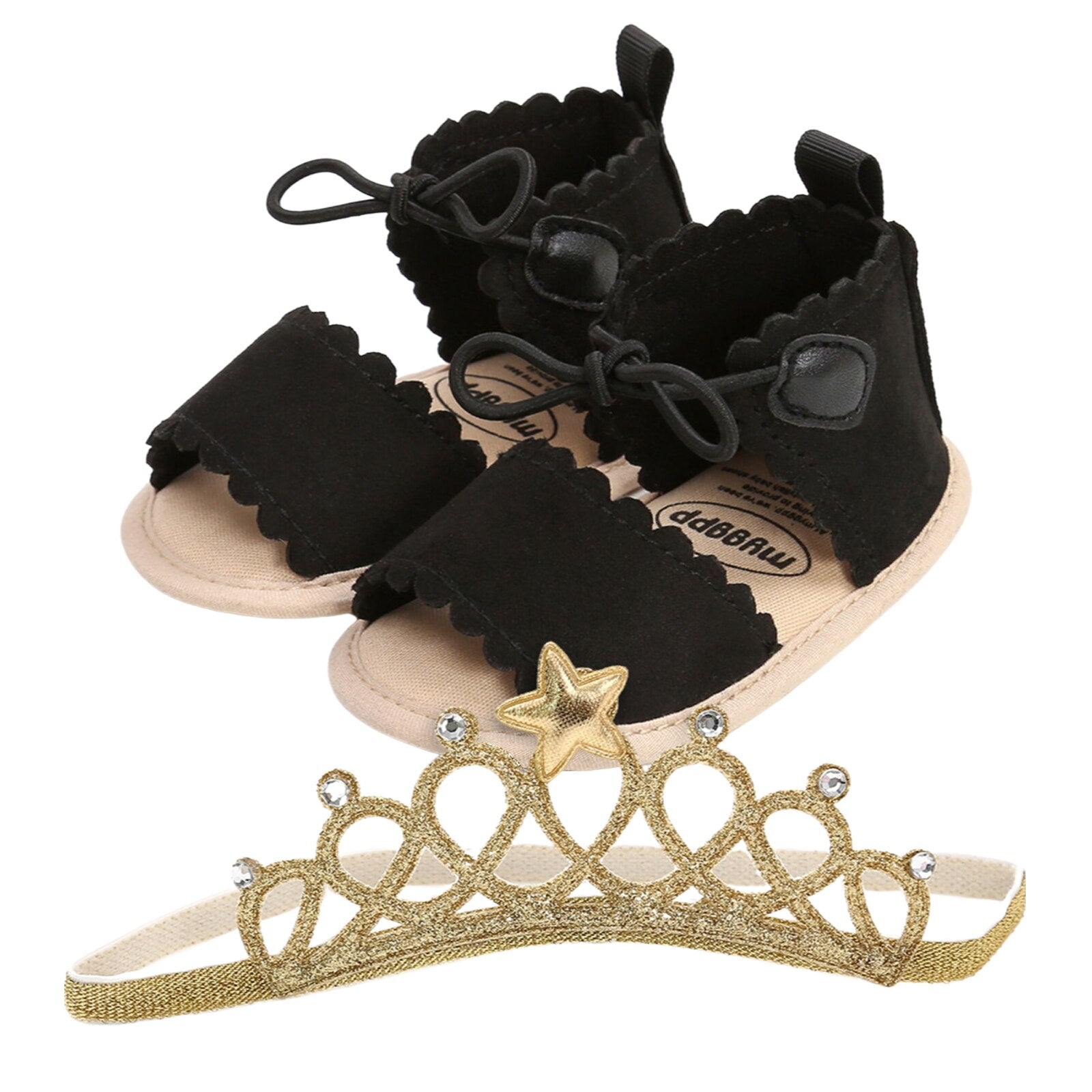 Soft Sole Sandals With Headband
