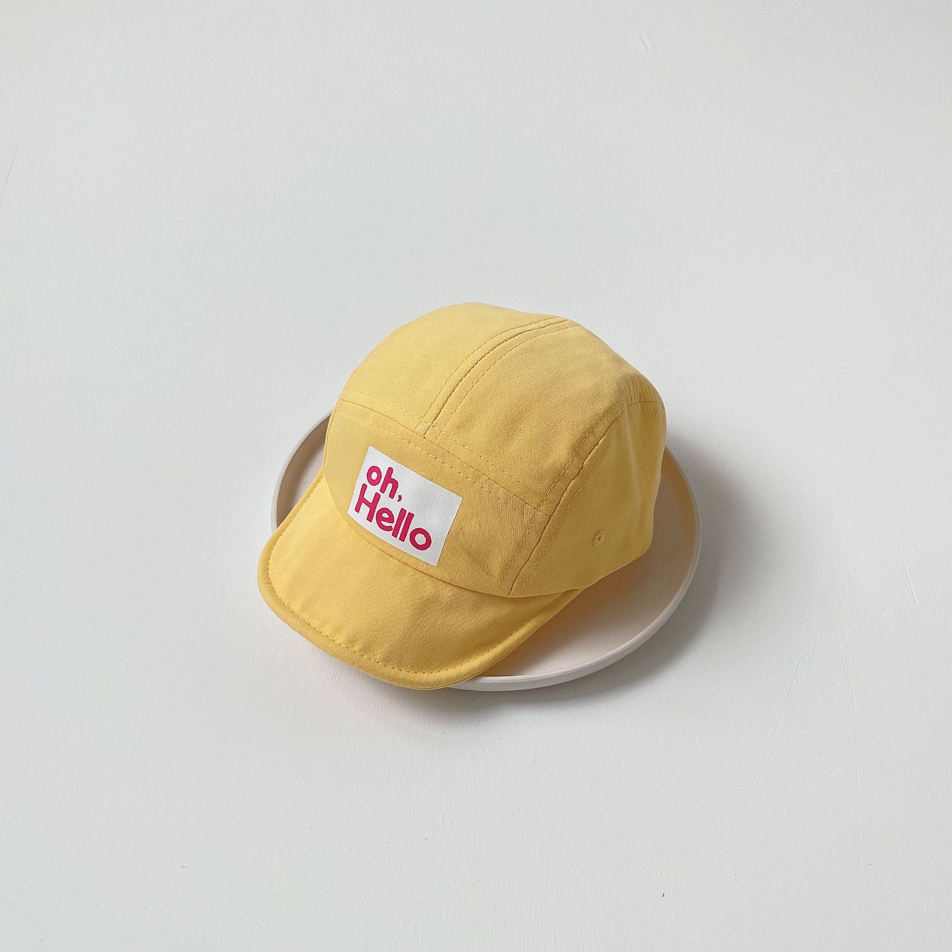 Oh.Hello Print Candy Color Baseball Hat