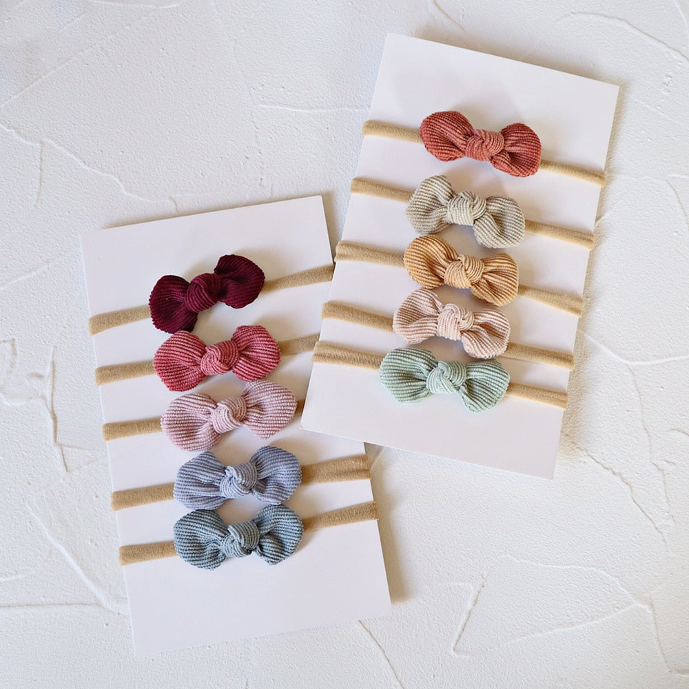 5Pcs/Set Bow Headband