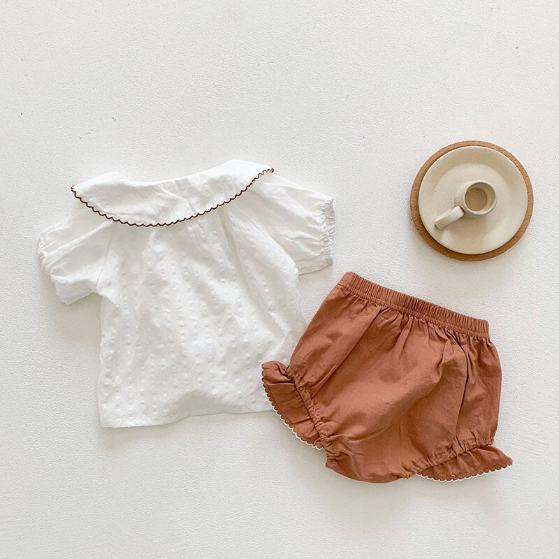 Embroidered Two Piece Set