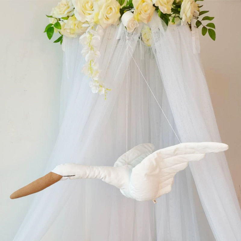 Wall Hanging Swan Stuffed Doll
