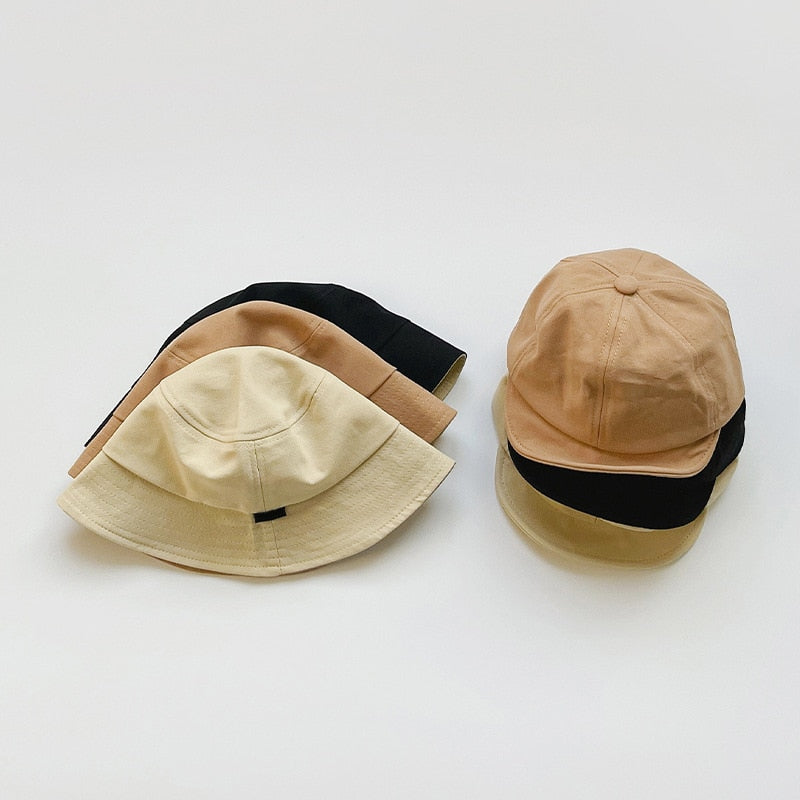 Solid Color Adjustable Baseball/Bucket Cap