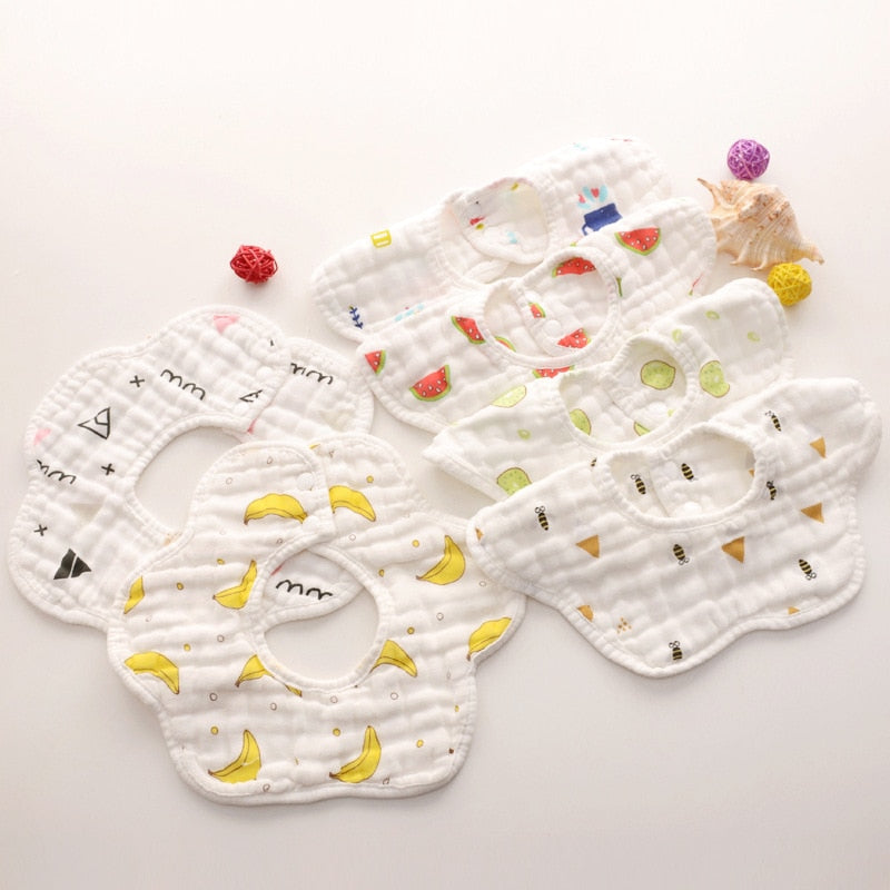 Cute Pattern 360 Degree Rotation Bibs