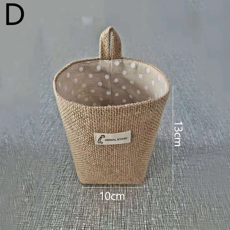Nordic Style Hanging Wall Storage Basket