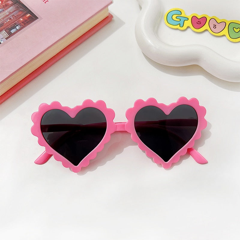 Heart/Apple Shape Sunglasses