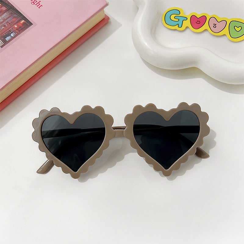 Heart/Apple Shape Sunglasses